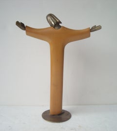 Karl Hagenauer Wein Jesus Christ, Wood and Bronze, Marked
