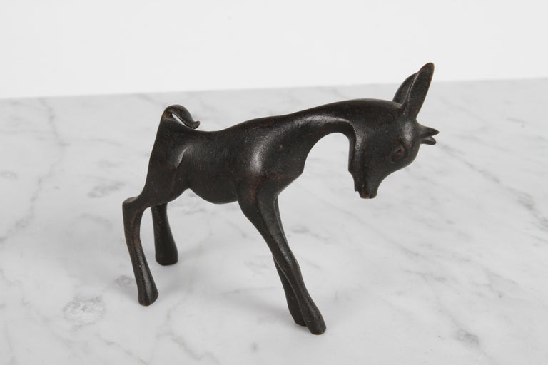 Karl Hagenauer (wHw) 1940s Wiener Werkstätte Bronze Miniature