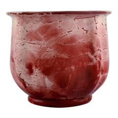 Karl Hansen Reistrup for Kähler, Antique Bowl or Vase in Glazed Ceramics, 1890s