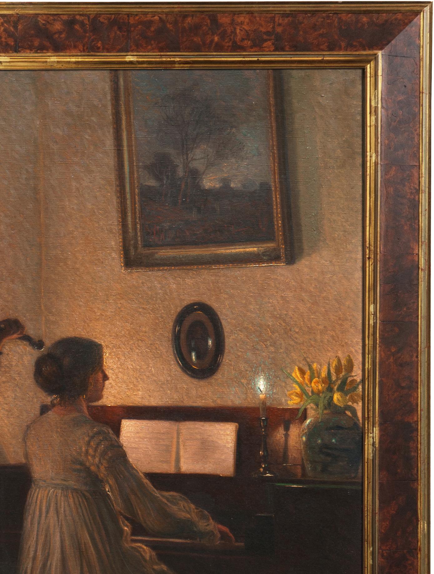 Karl Harald Alfred Broge - 'Piano And Violin Recital', Paris Salon ...