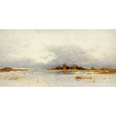 Karl Heffner, Flooded Landscape In Autumn