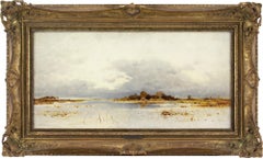 Karl Heffner, Flooded Landscape In Autumn