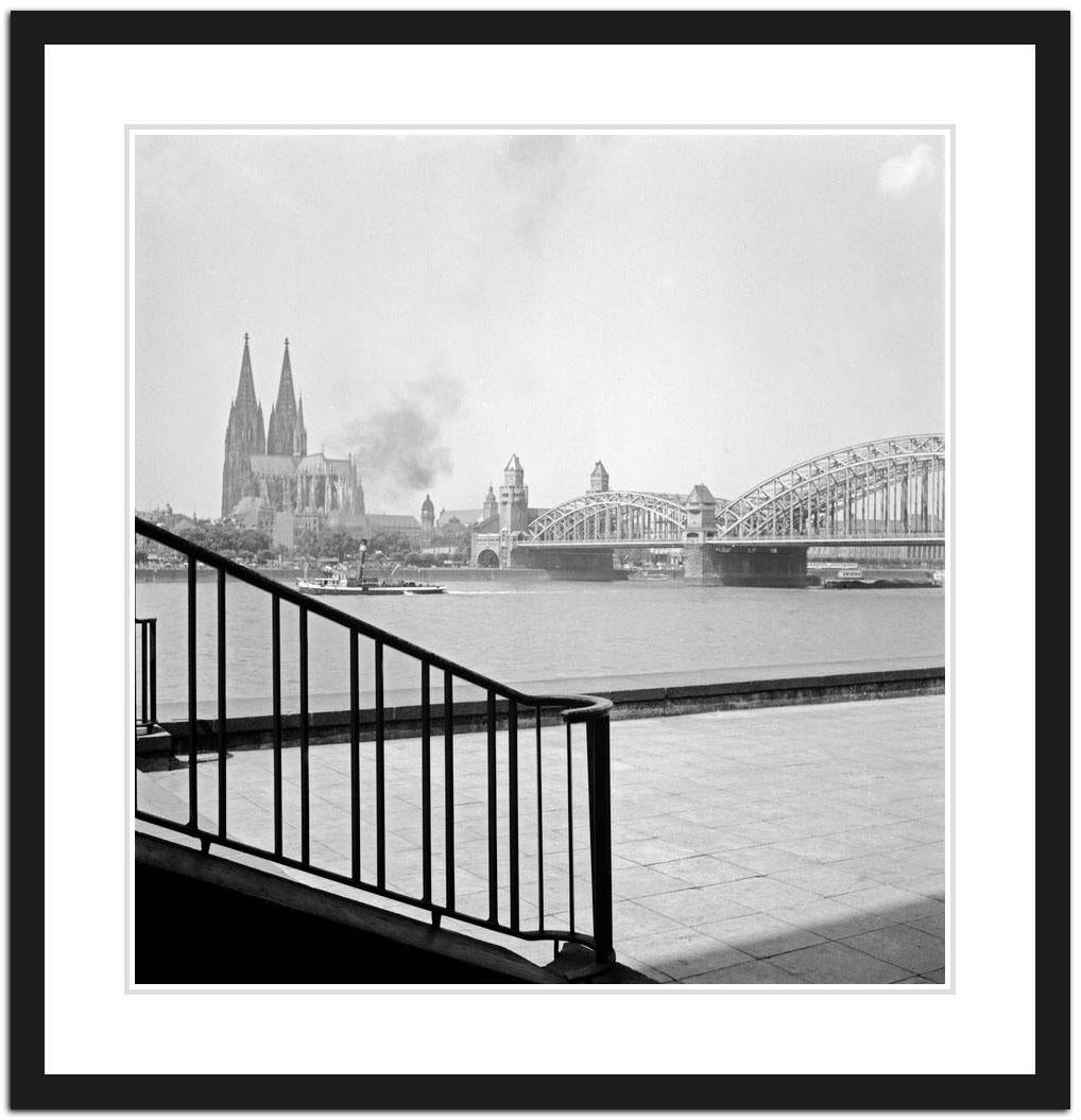 Köln, Deutschland 1935, Später gedruckt (Grau), Black and White Photograph, von Karl Heinrich Lämmel