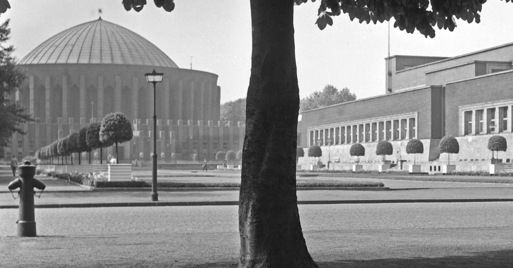 Duesseldorf planetarium and Shipping Museum, Germany 1937 Printed Later  - Photograph by Karl Heinrich Lämmel