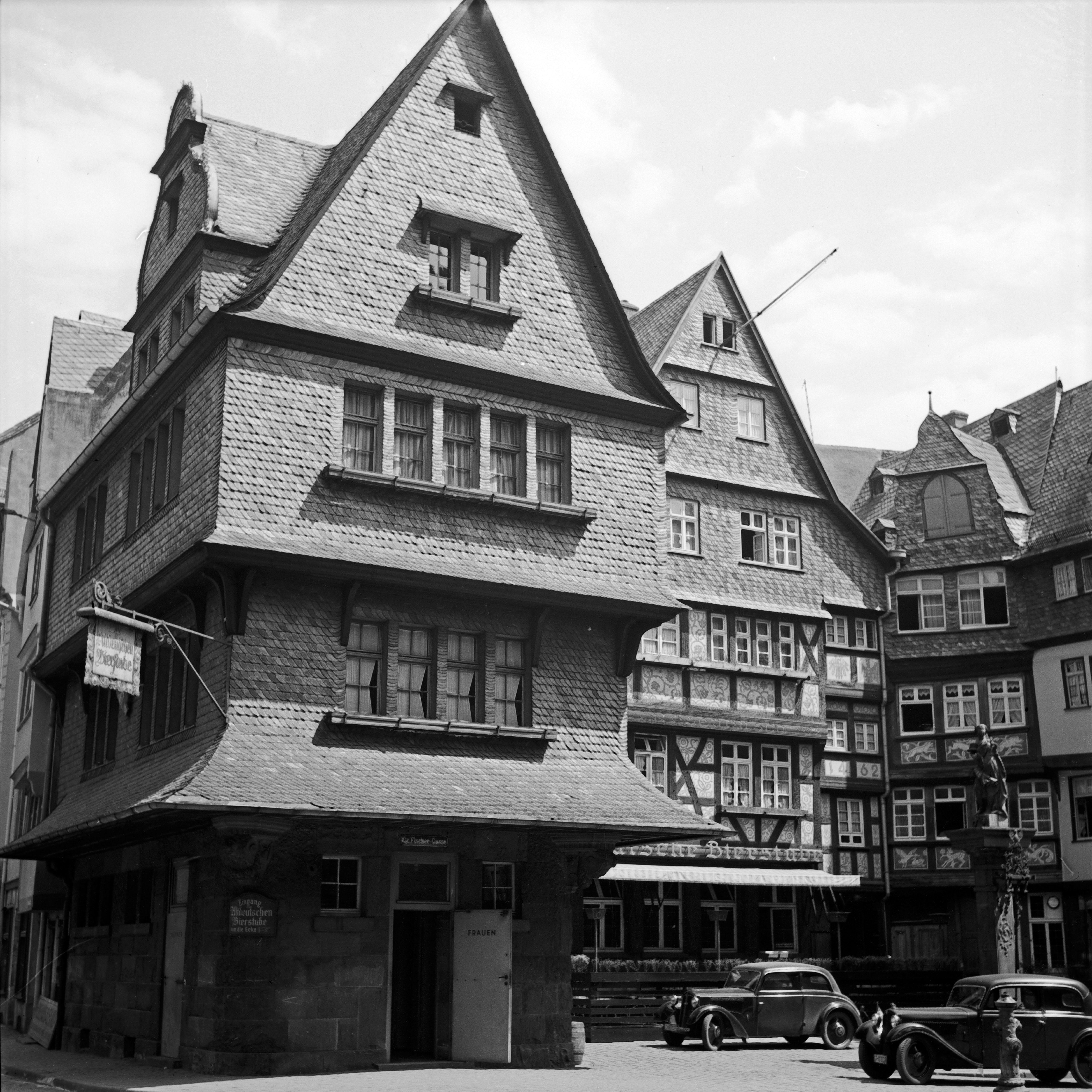 Black and White Photograph di Karl Heinrich Lämmel - Francoforte, Germania 1935, stampato successivamente