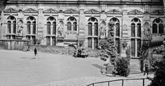 Edificio Friedrichsbau en el Castillo, Heidelberg Alemania 1938, Impreso posteriormente