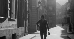 Near Kraemergasse Straße, Alte Stadt Heidelberg, Deutschland 1936, Später gedruckt