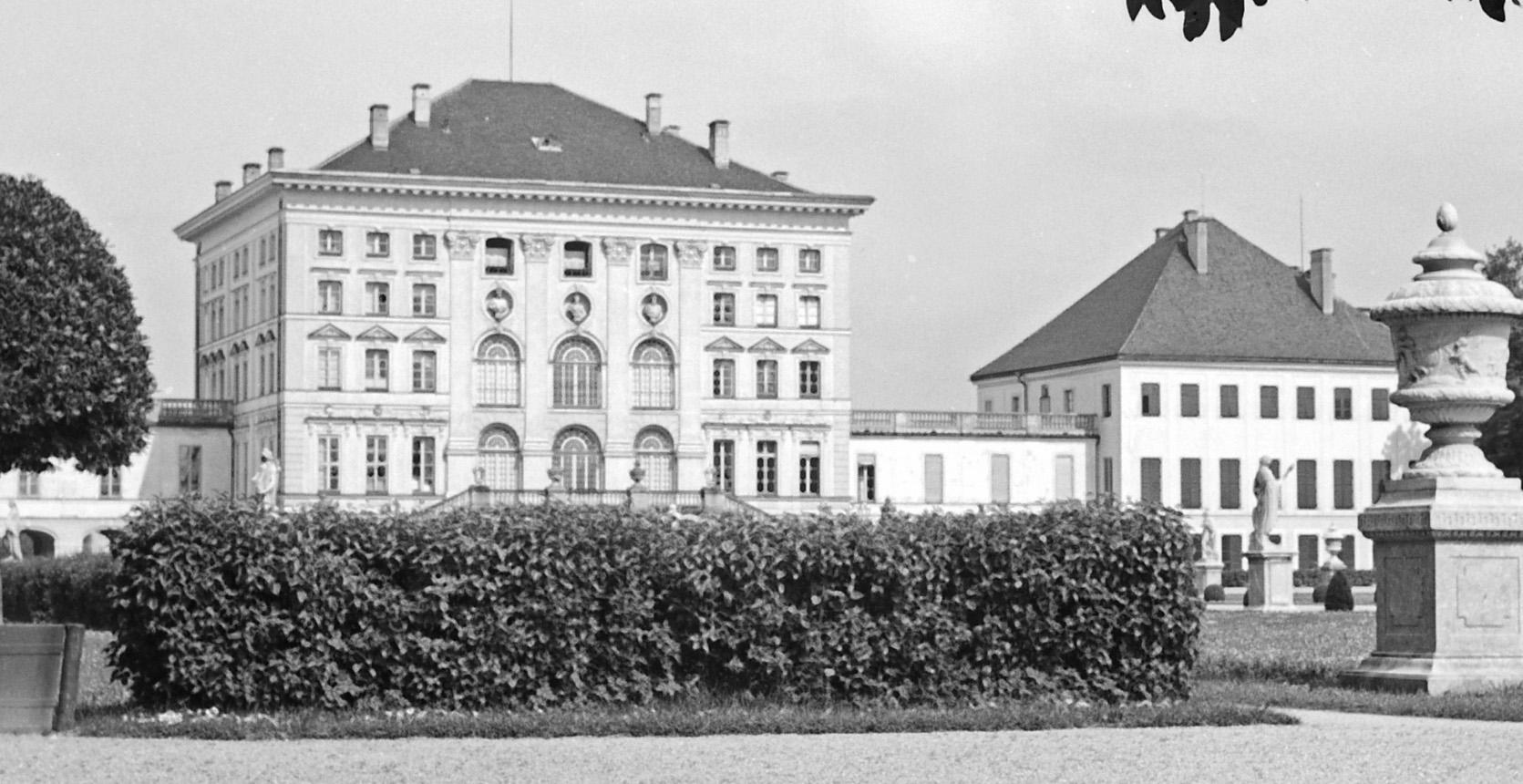 Park of Nymphenburg castle in the West of Munich, Germany 1937, Printed Later - Photograph by Karl Heinrich Lämmel