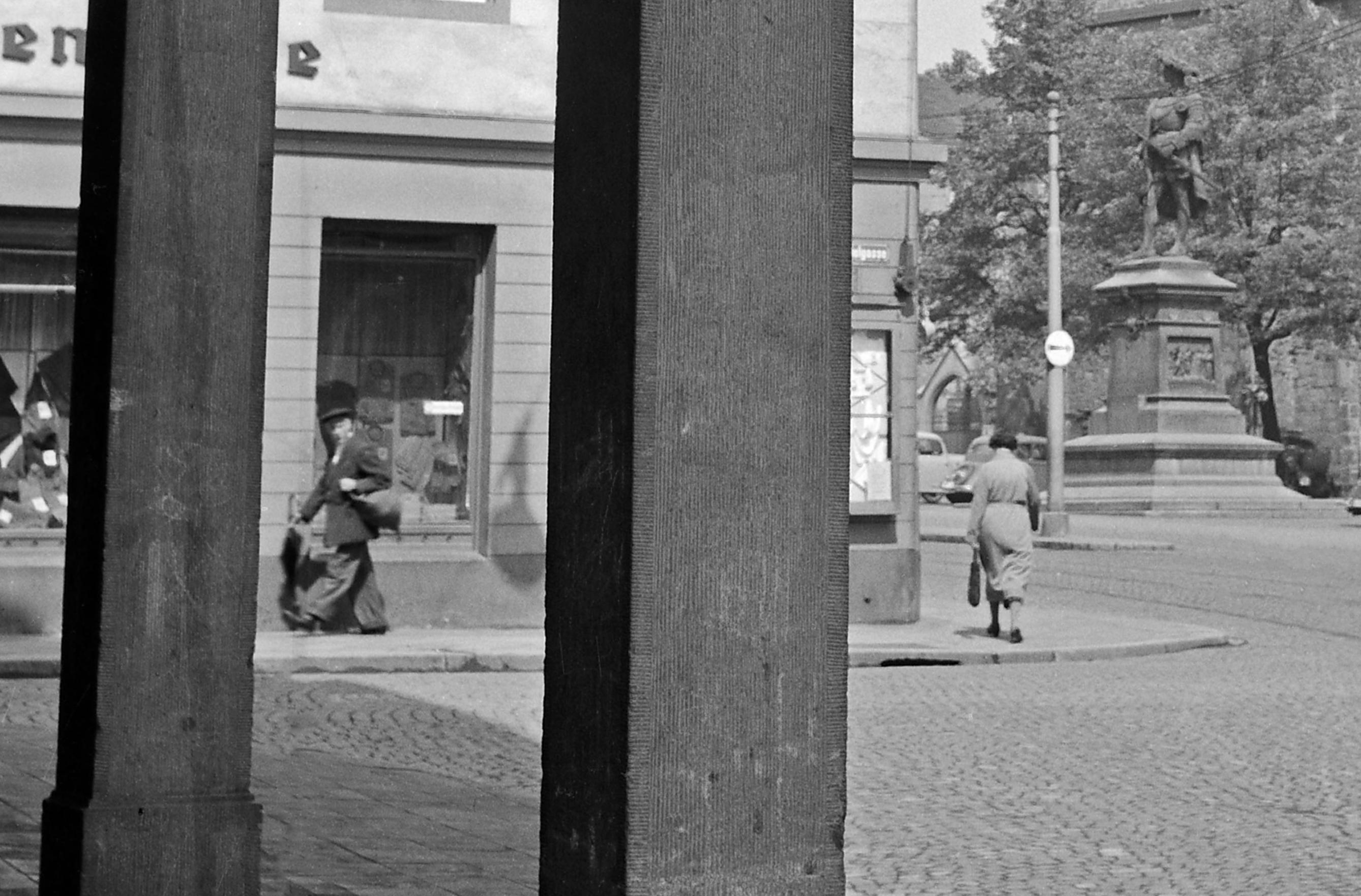 Protestant St. Martin's church at Kassel, Germany 1937 Printed Later  - Modern Photograph by Karl Heinrich Lämmel