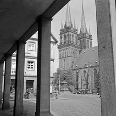 Protestant St. Martin's church at Kassel, Germany 1937 Printed Later 
