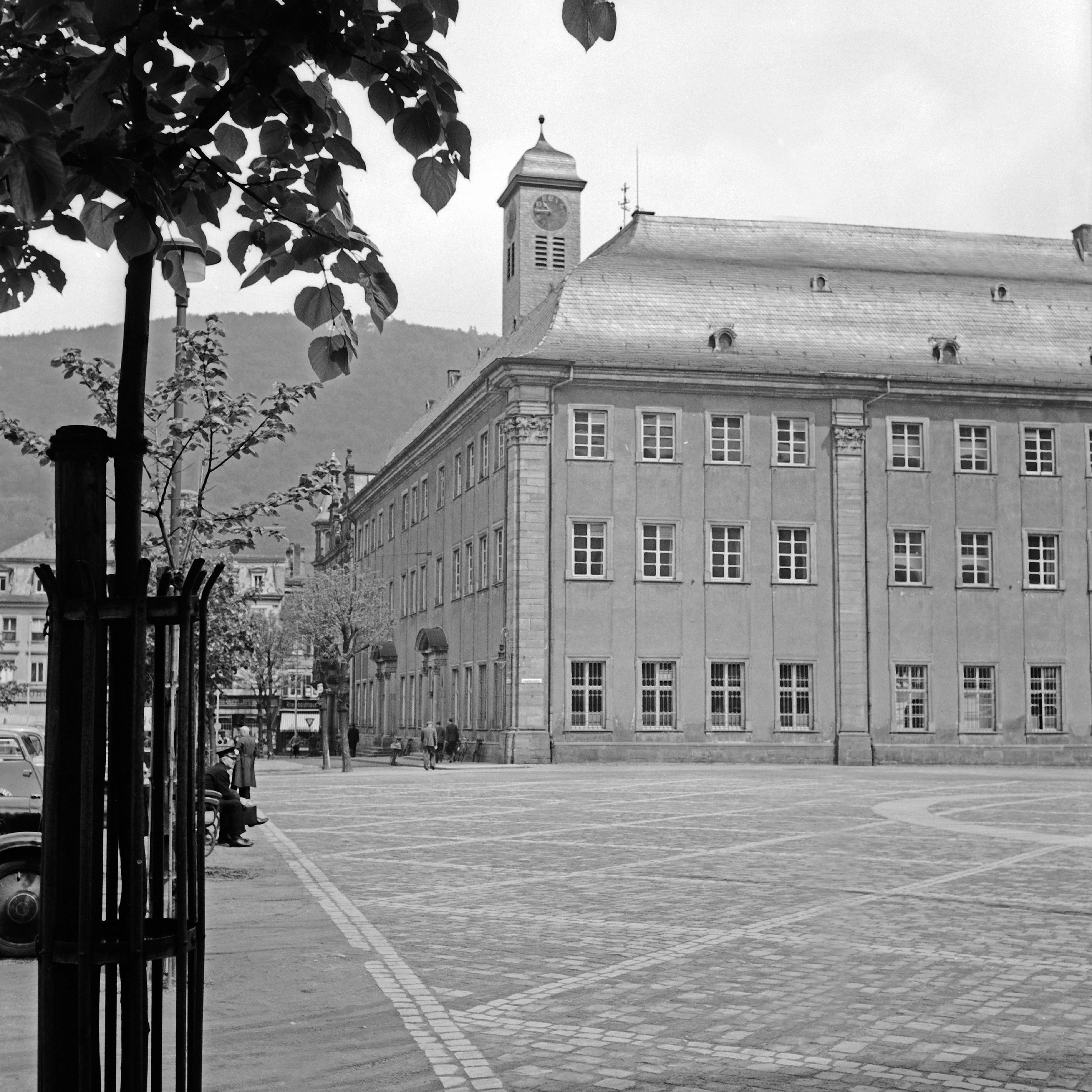 Karl Heinrich Lämmel Black and White Photograph - Ruprecht Karls university, Heidelberg Germany 1938, Printed Later