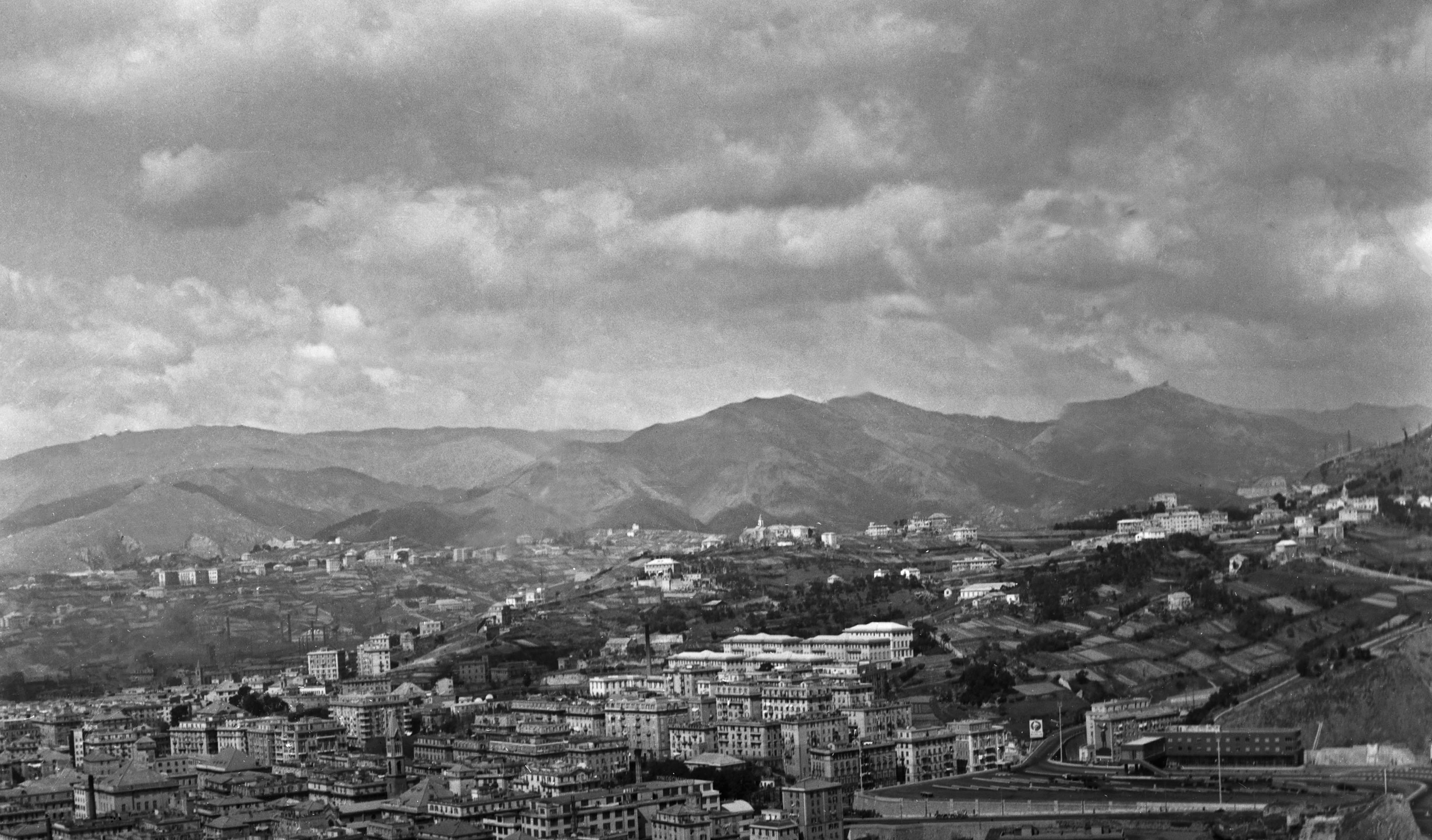 View of Genova, Italy 1939 Printed Later  - Photograph by Karl Heinrich Lämmel