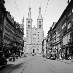 Vintage Würzburg, Germany 1935, Printed Later