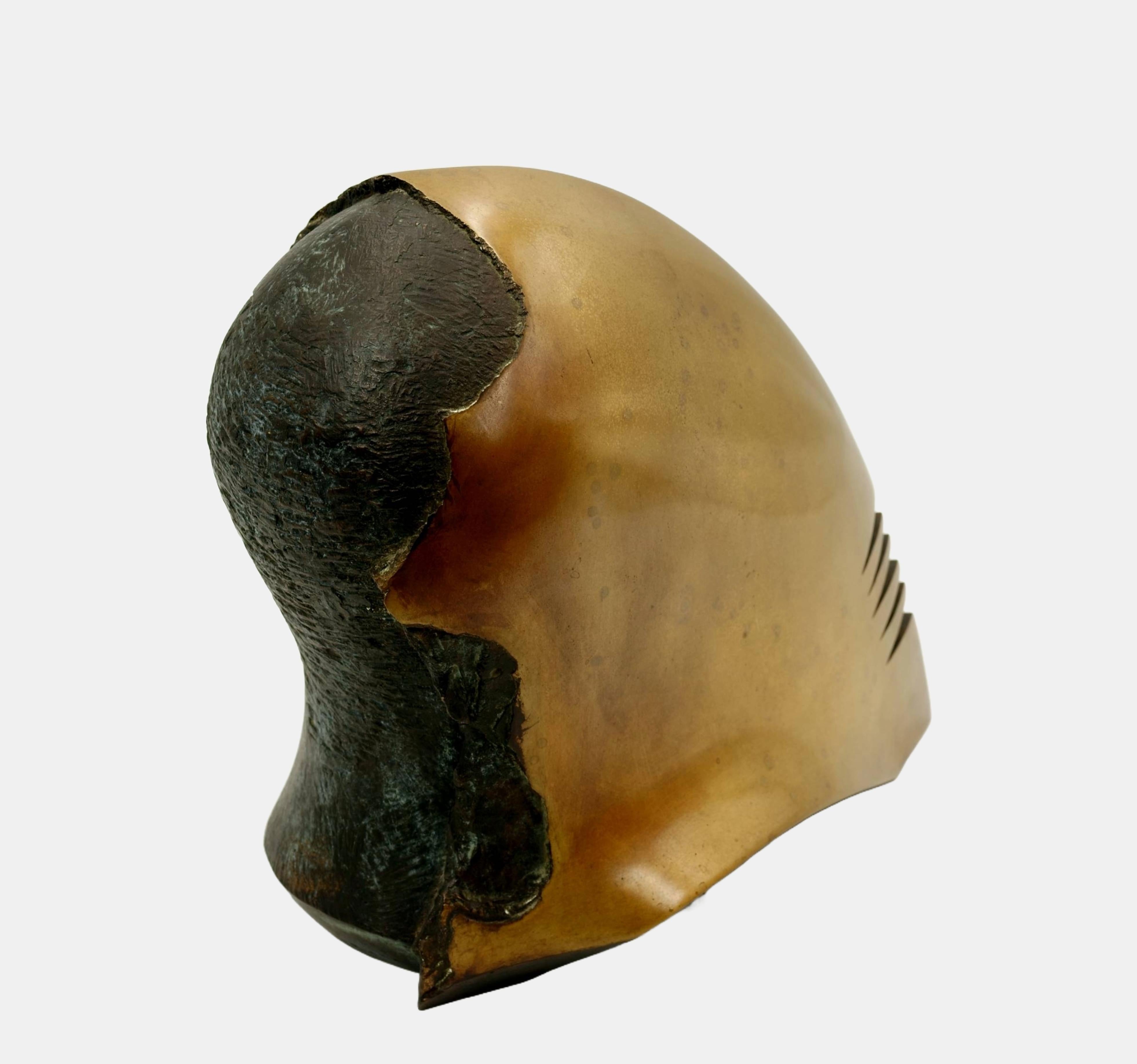 Cabeza de casco / - Arcaísmo futurista - en venta 1
