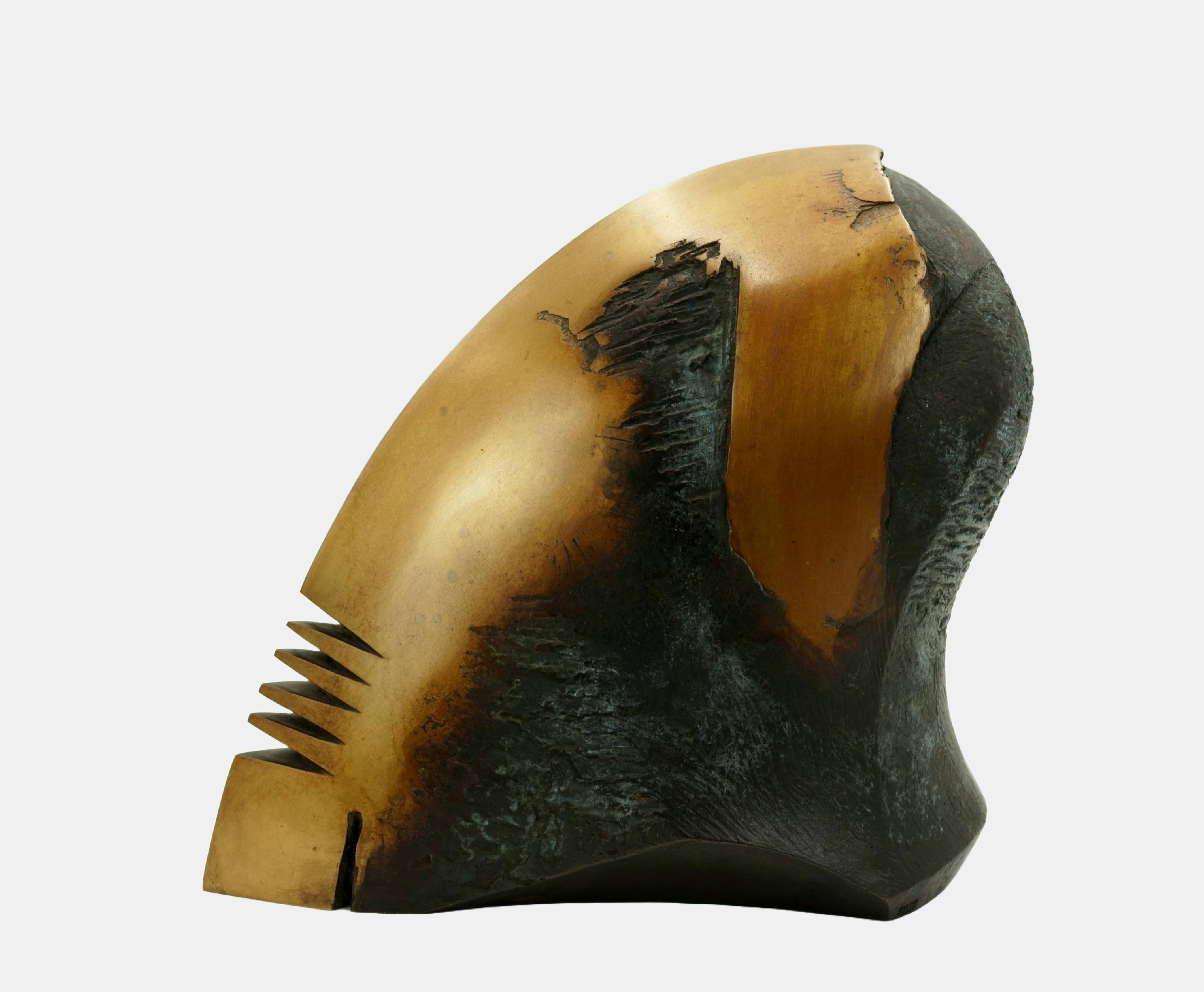 Cabeza de casco / - Arcaísmo futurista - en venta 4