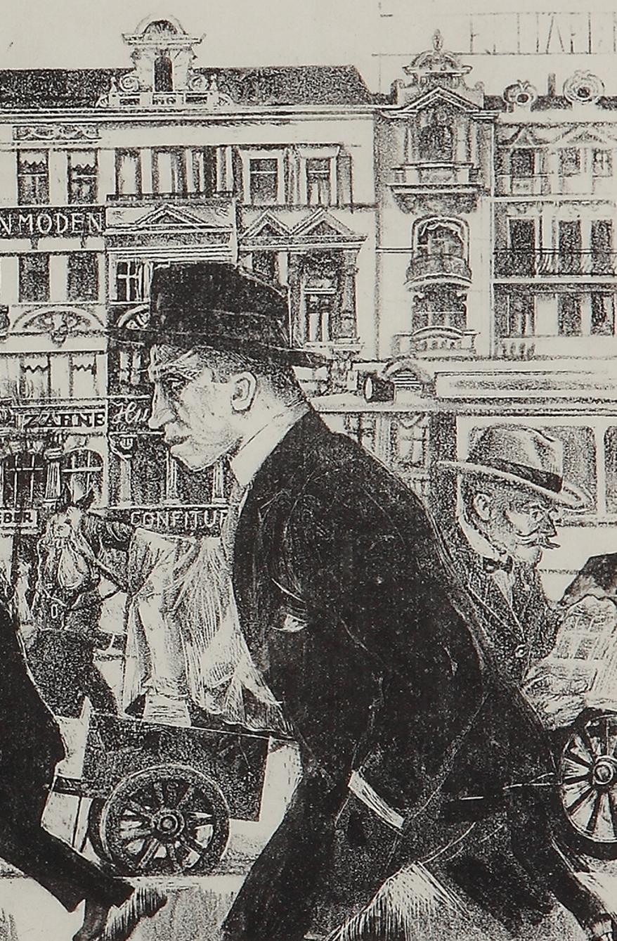 Litografía de Karl Holtz, 1921 