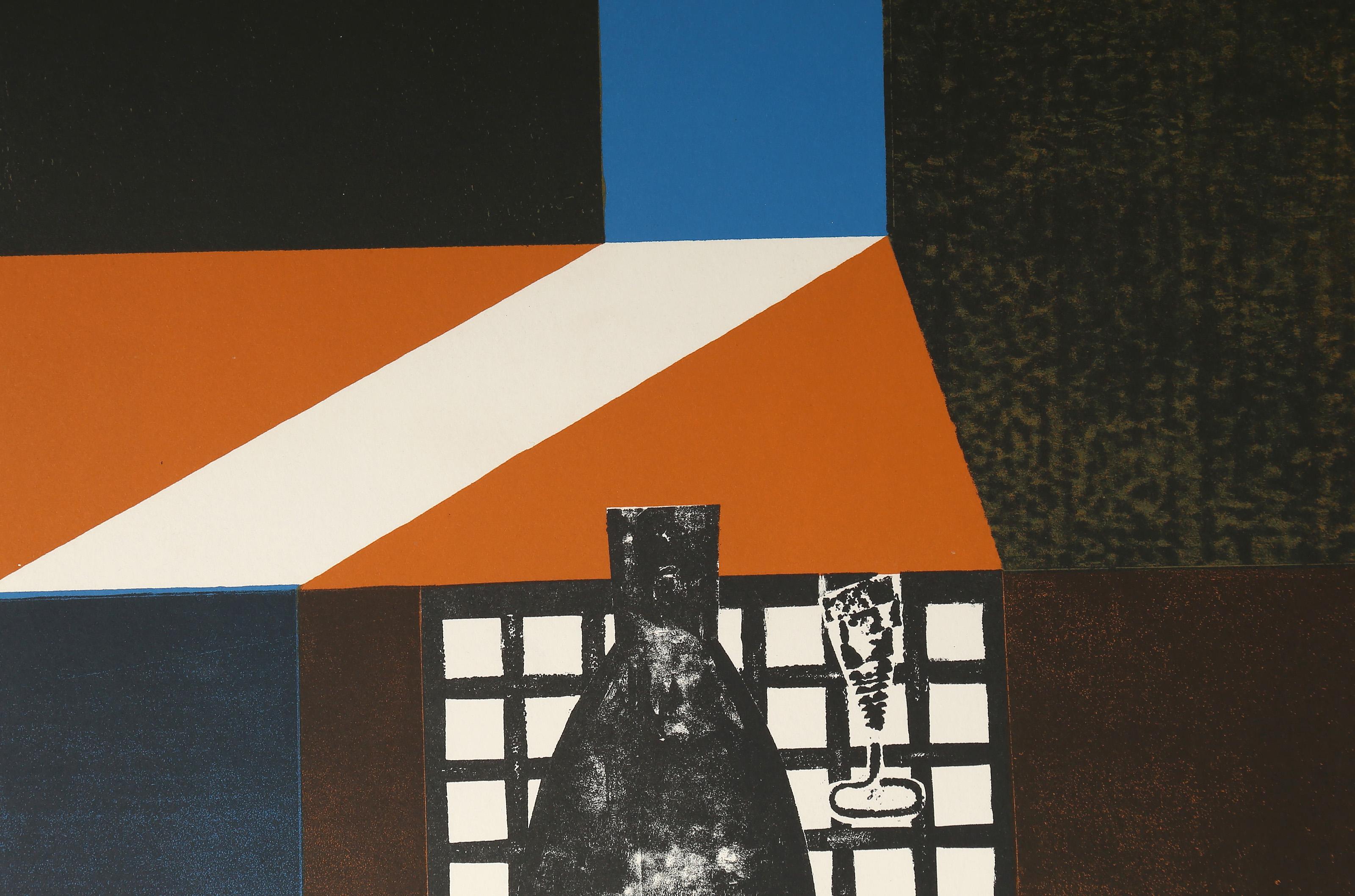 Amalfi, litografia moderna di Karl Kasten in vendita 2