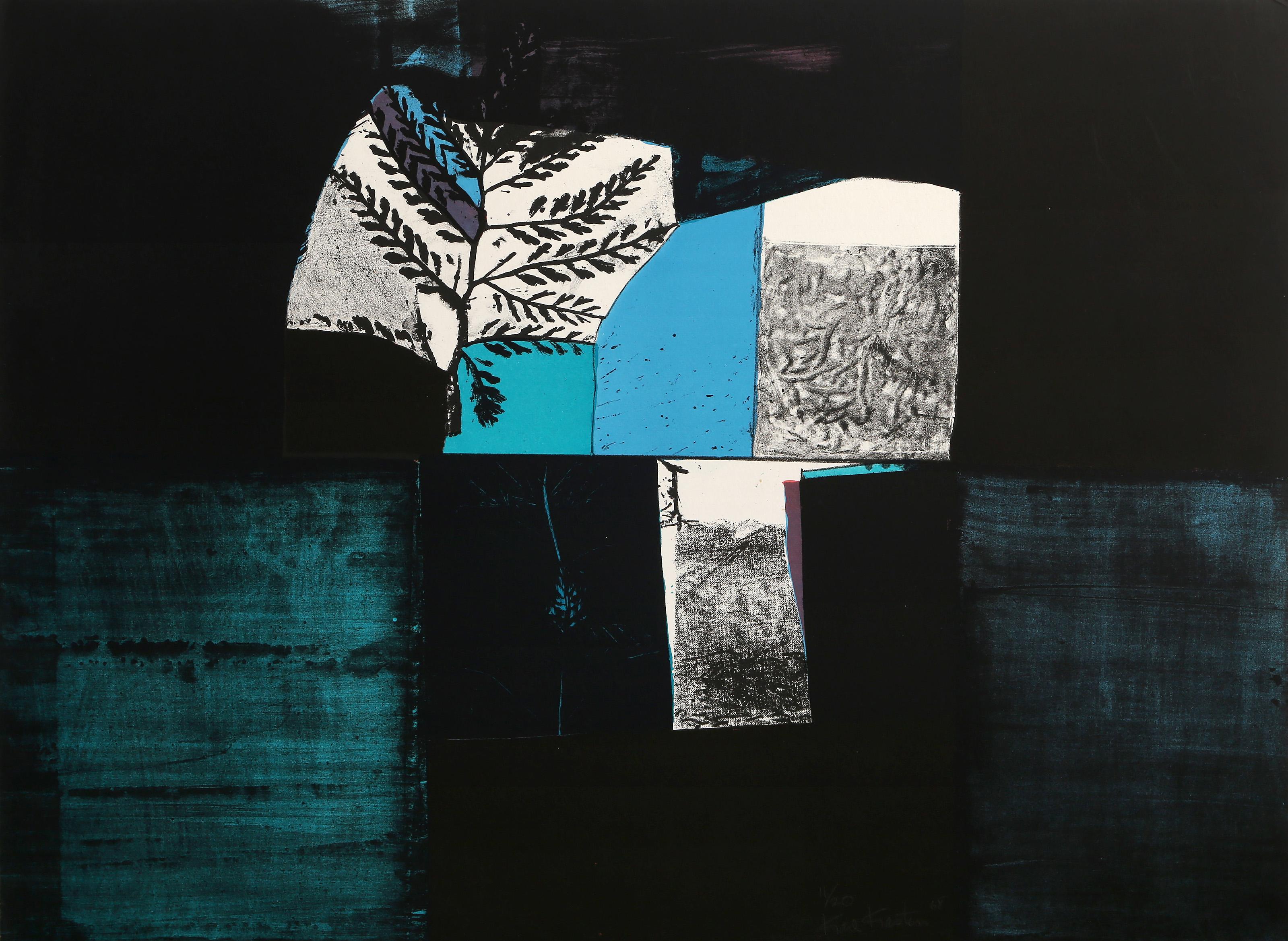 Karl Kasten, American (1916 - 2010) - Civitaveccia, Year:  1968, Medium:  Lithograph, signed, numbered and dated in pencil, Edition:  11/20, Size:  18 x 24 in. (45.72 x 60.96 cm) 