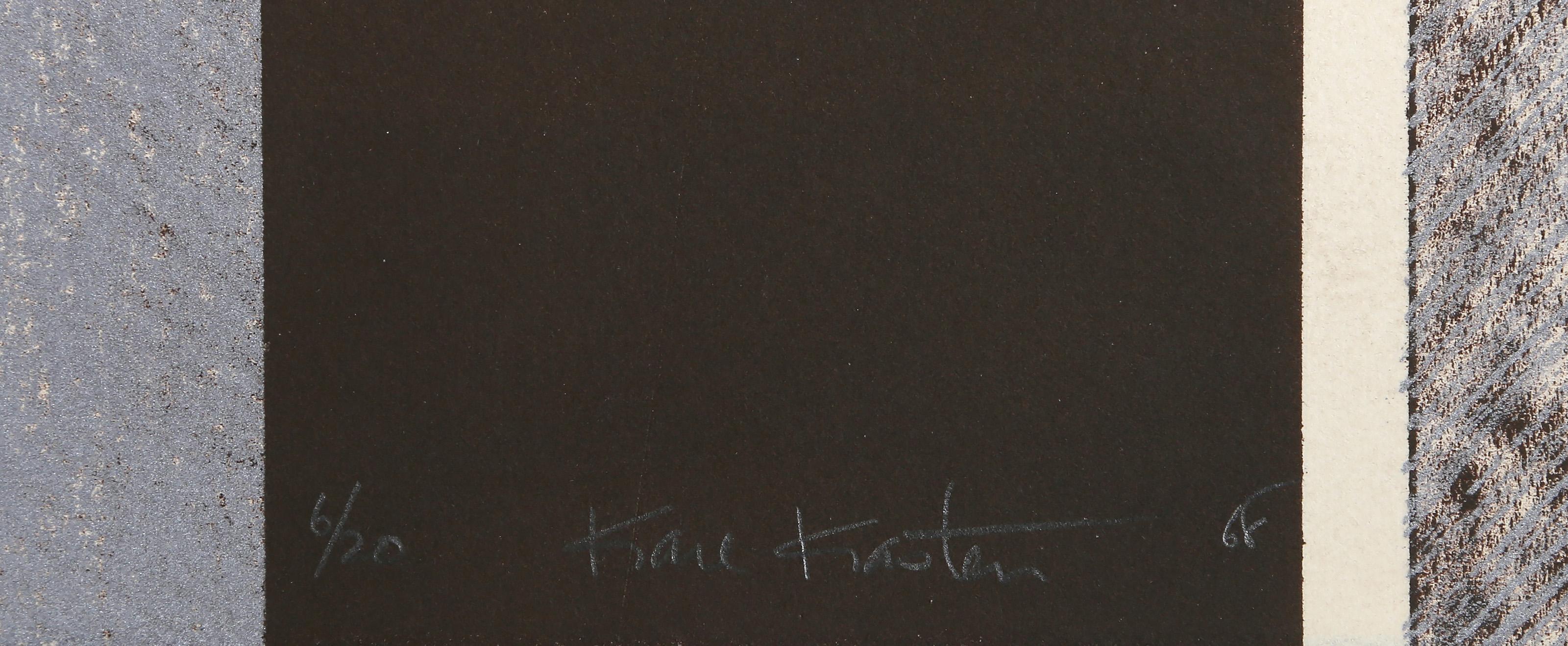 Uovo viola, litografia moderna di Karl Kasten in vendita 3