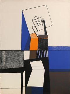 Reliquary L'Abbe, lithographie moderne de Karl Kasten