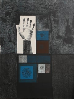 Reliquary Lozingot, surrealistische Lithographie von Karl Kasten