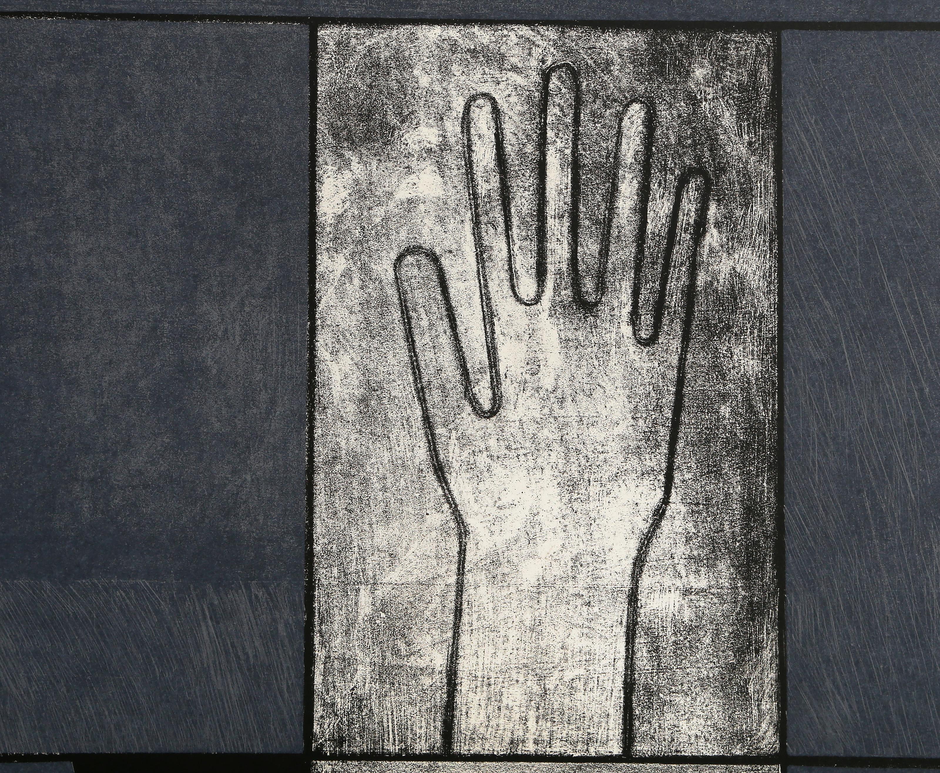 Reliquiario Ouest, litografia surrealista di Karl Kasten in vendita 2