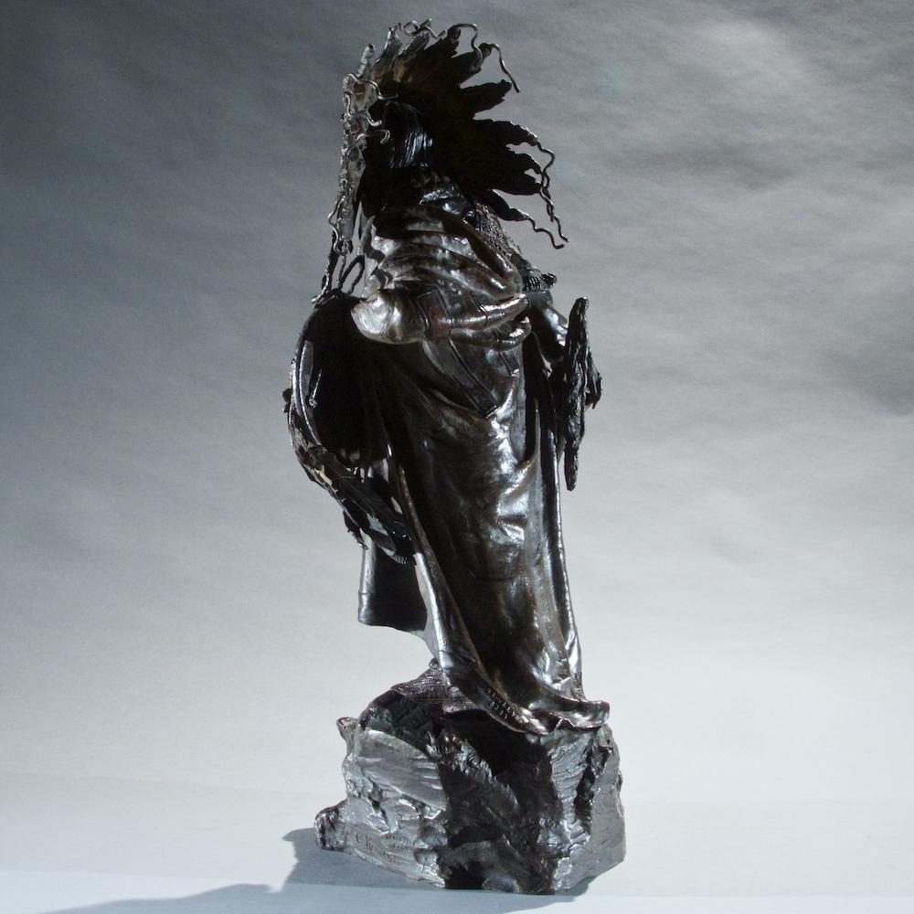 Karl Kauba Bronze Sculpture of Indian 1