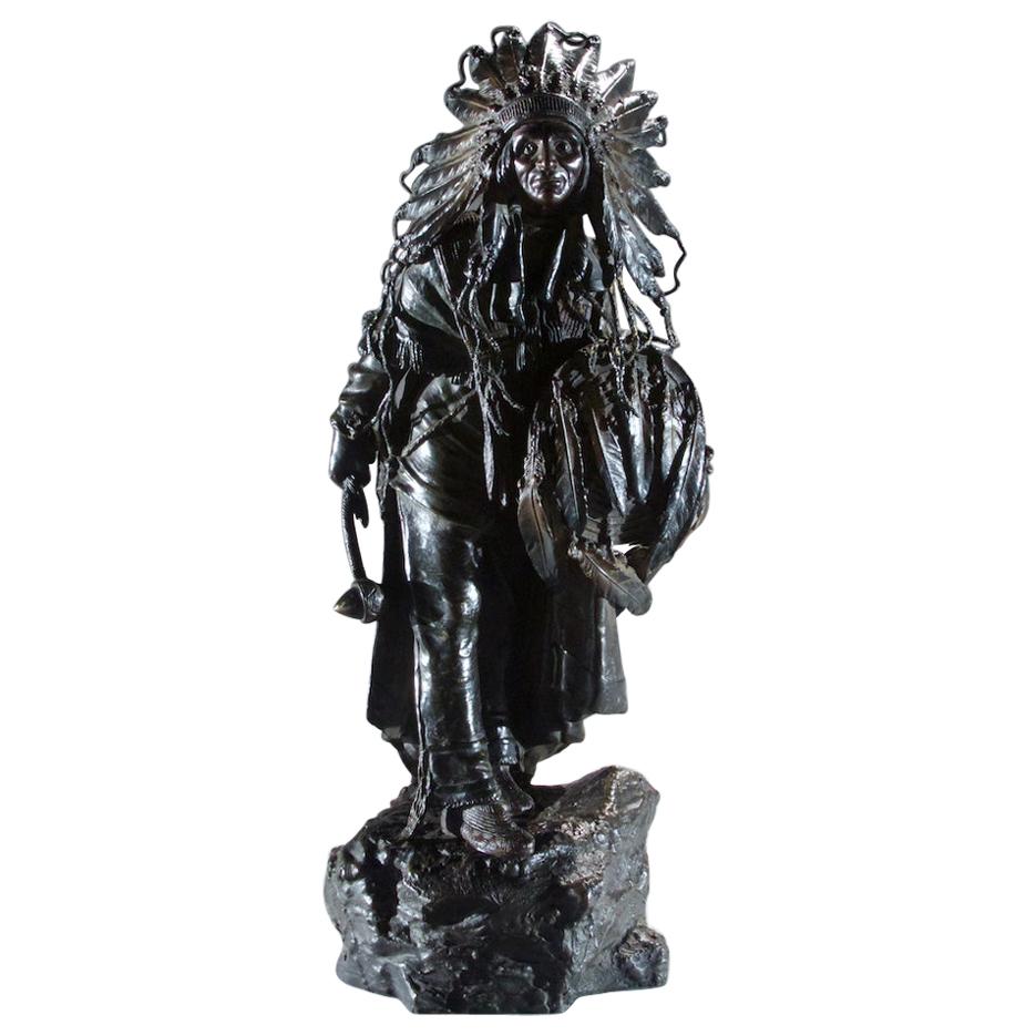 Karl Kauba Bronze Sculpture of Indian