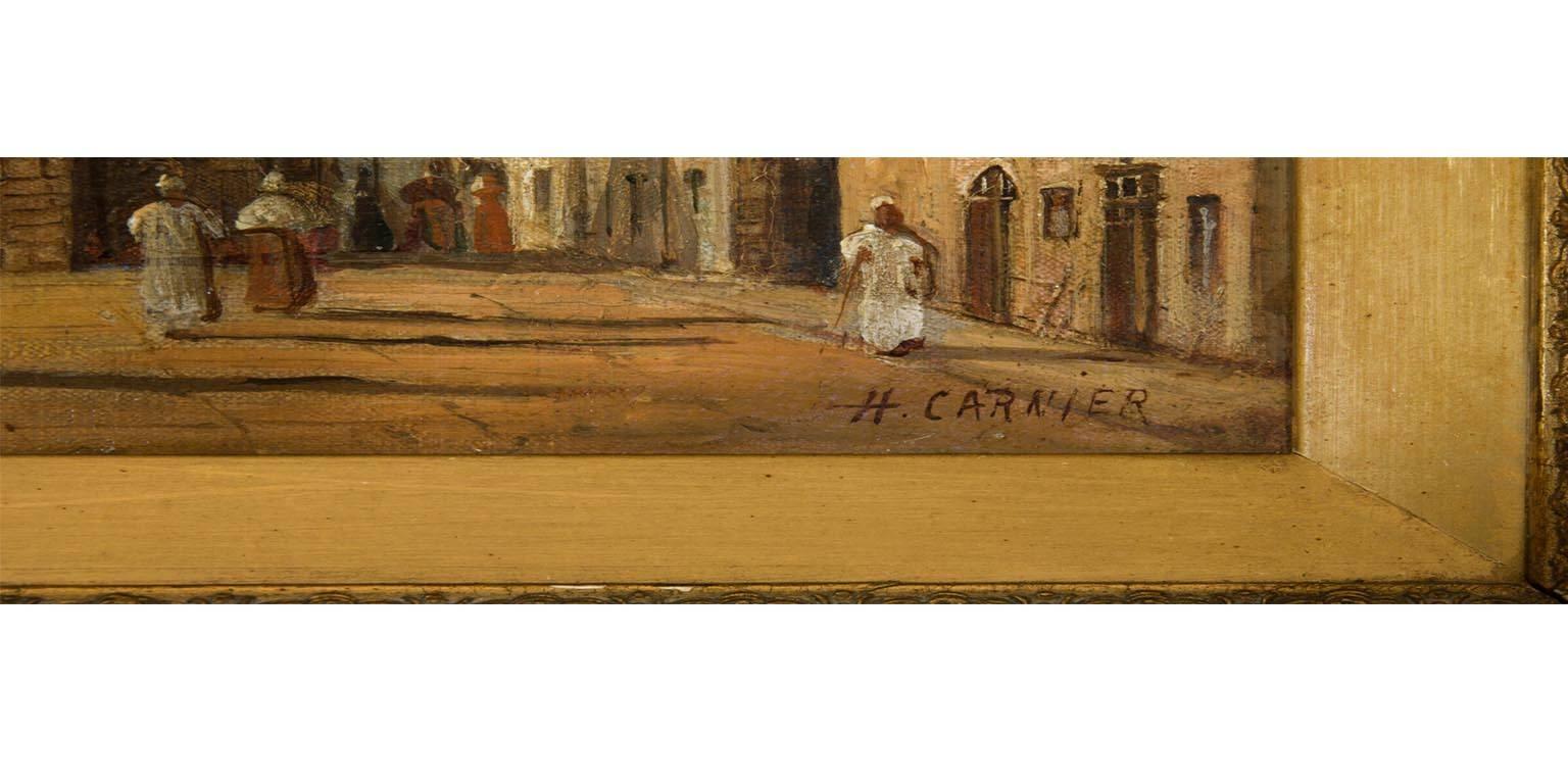 Karl Kaufmann - Signed & Framed 19th Century Oil, North African Street Scene 5