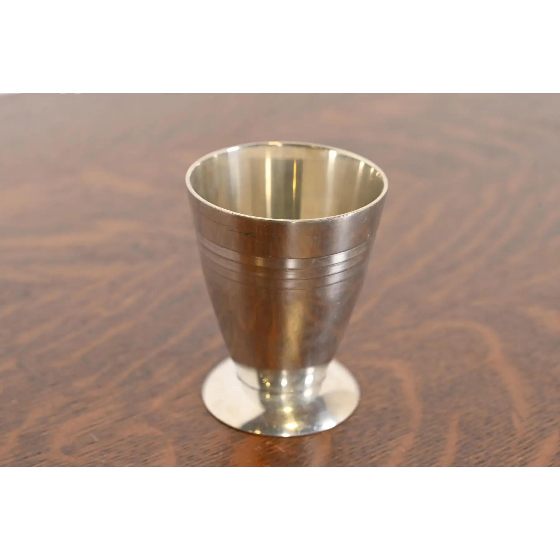 Étain Ensemble de cocktail Art Déco en étain Karl Kipp, vers 1920 en vente