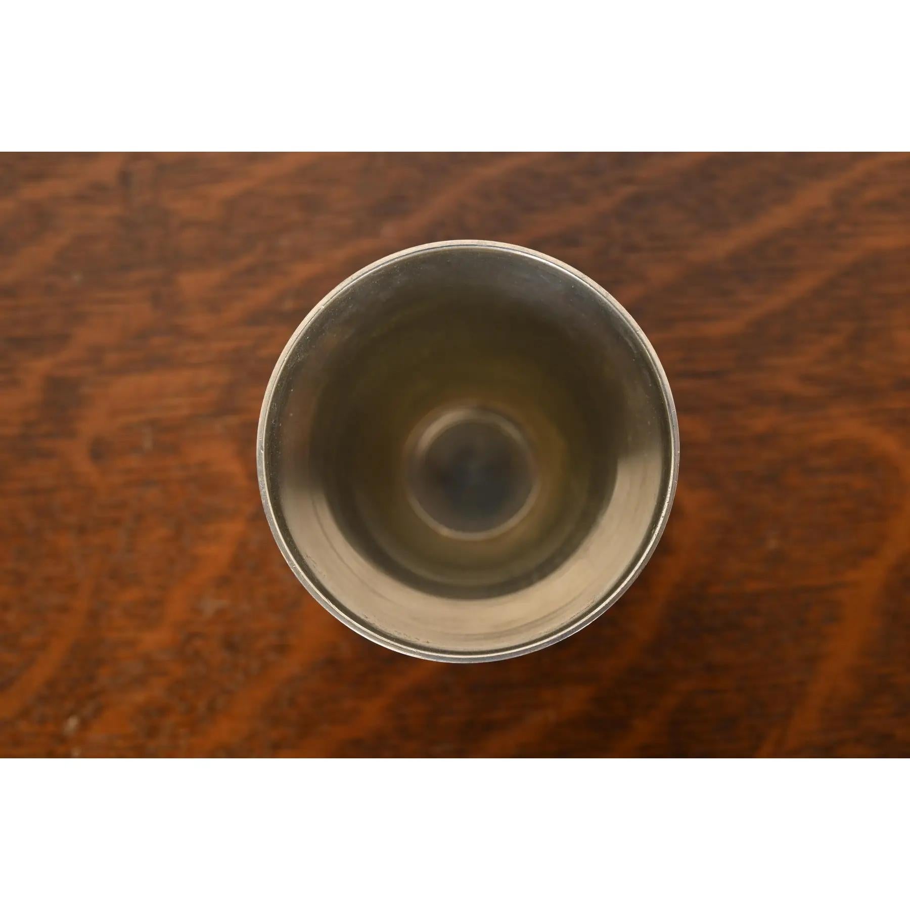 Ensemble de cocktail Art Déco en étain Karl Kipp, vers 1920 en vente 1