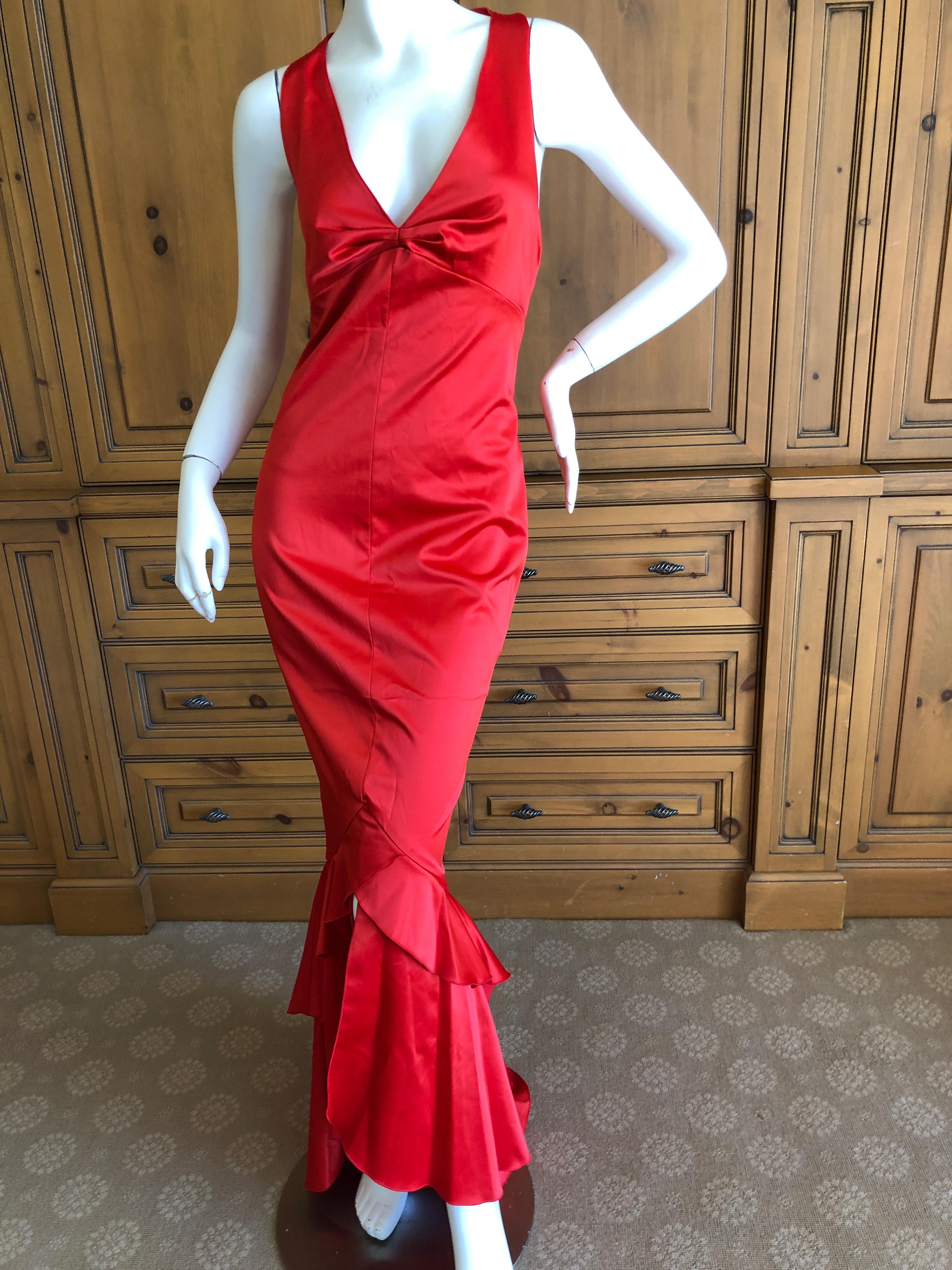 Women's Karl Lagerfeld 1980's Red Evening Dress with Matching Jacket Lagerfeld Gallery