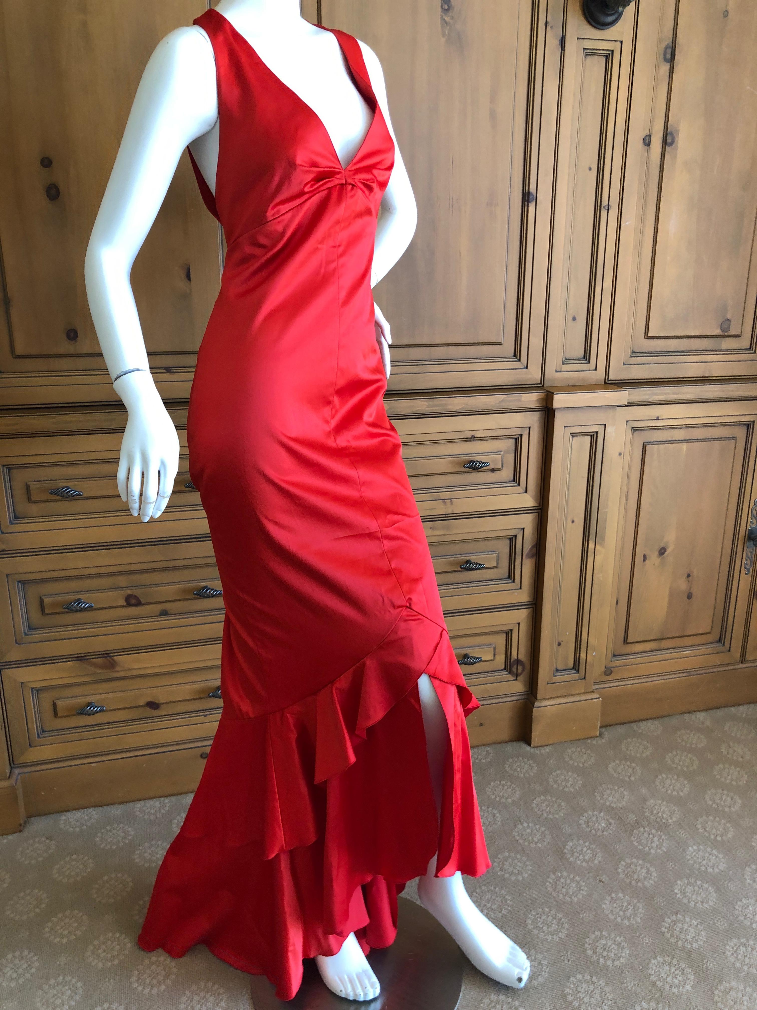 Karl Lagerfeld 1980's Red Evening Dress with Matching Jacket Lagerfeld Gallery 1