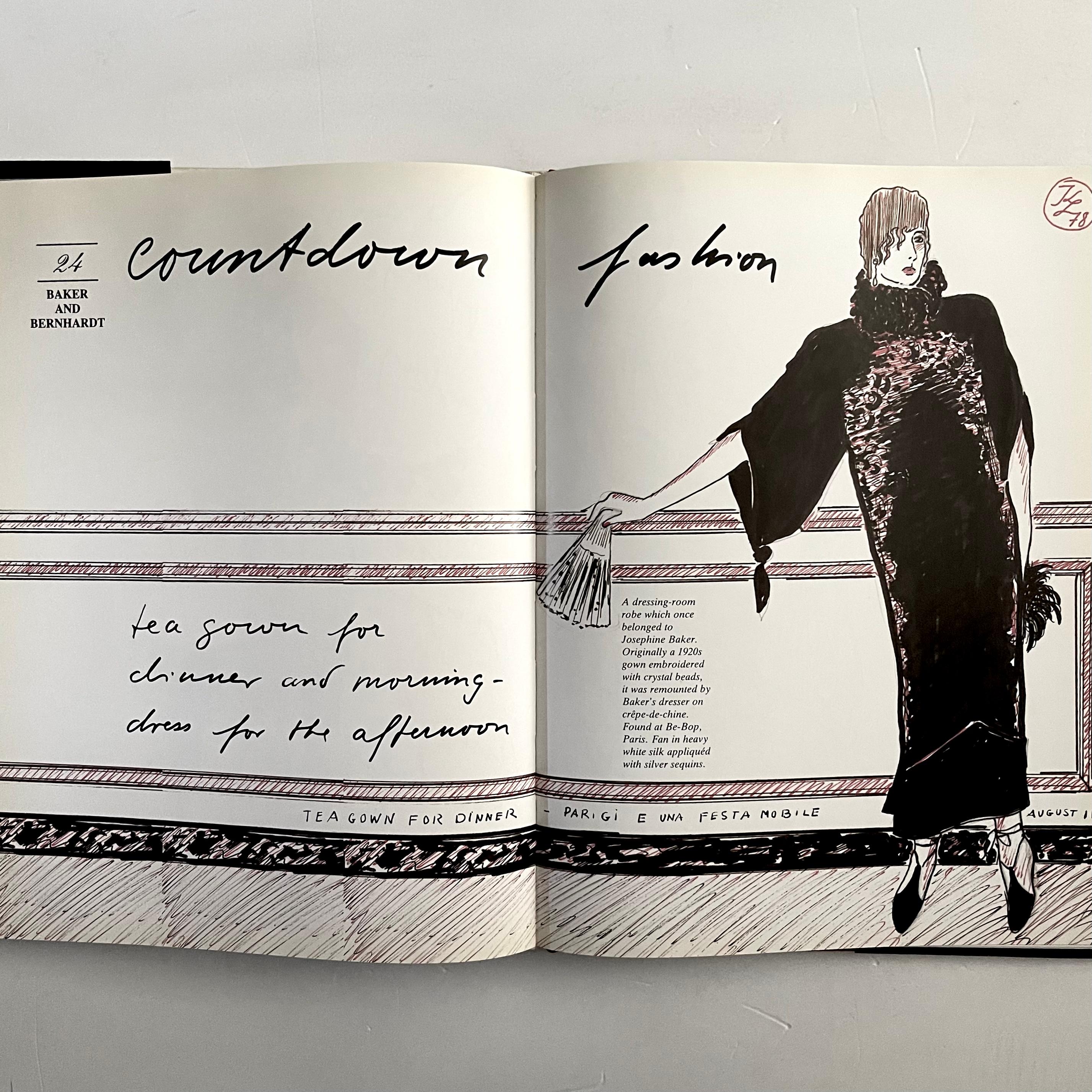 Paper Karl Lagerfeld: a Fashion Journal Anna Piaggi 1st Uk Ed. 1986 For Sale