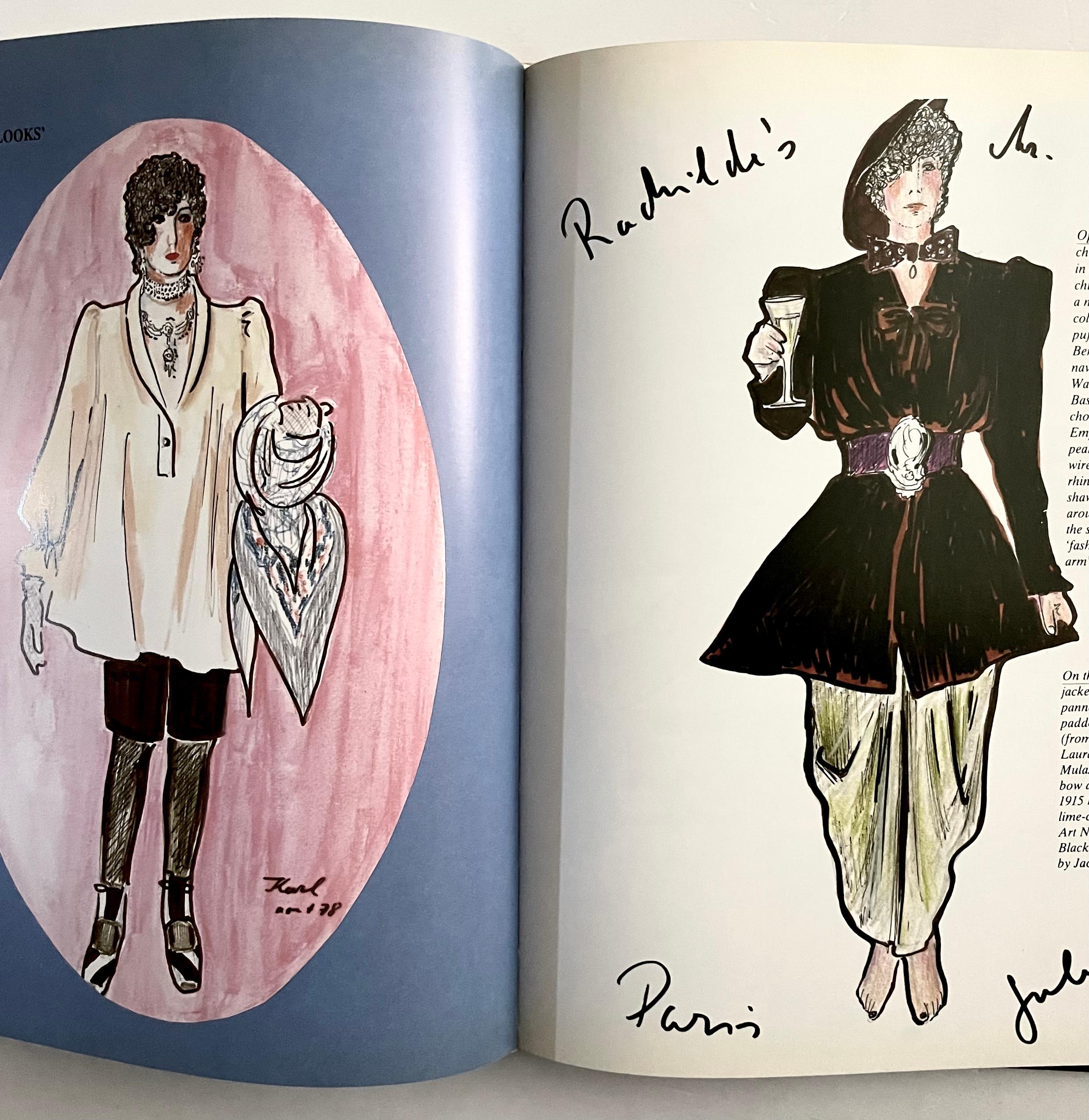 Karl Lagerfeld: a Fashion Journal Anna Piaggi 1st Uk Ed. 1986 2