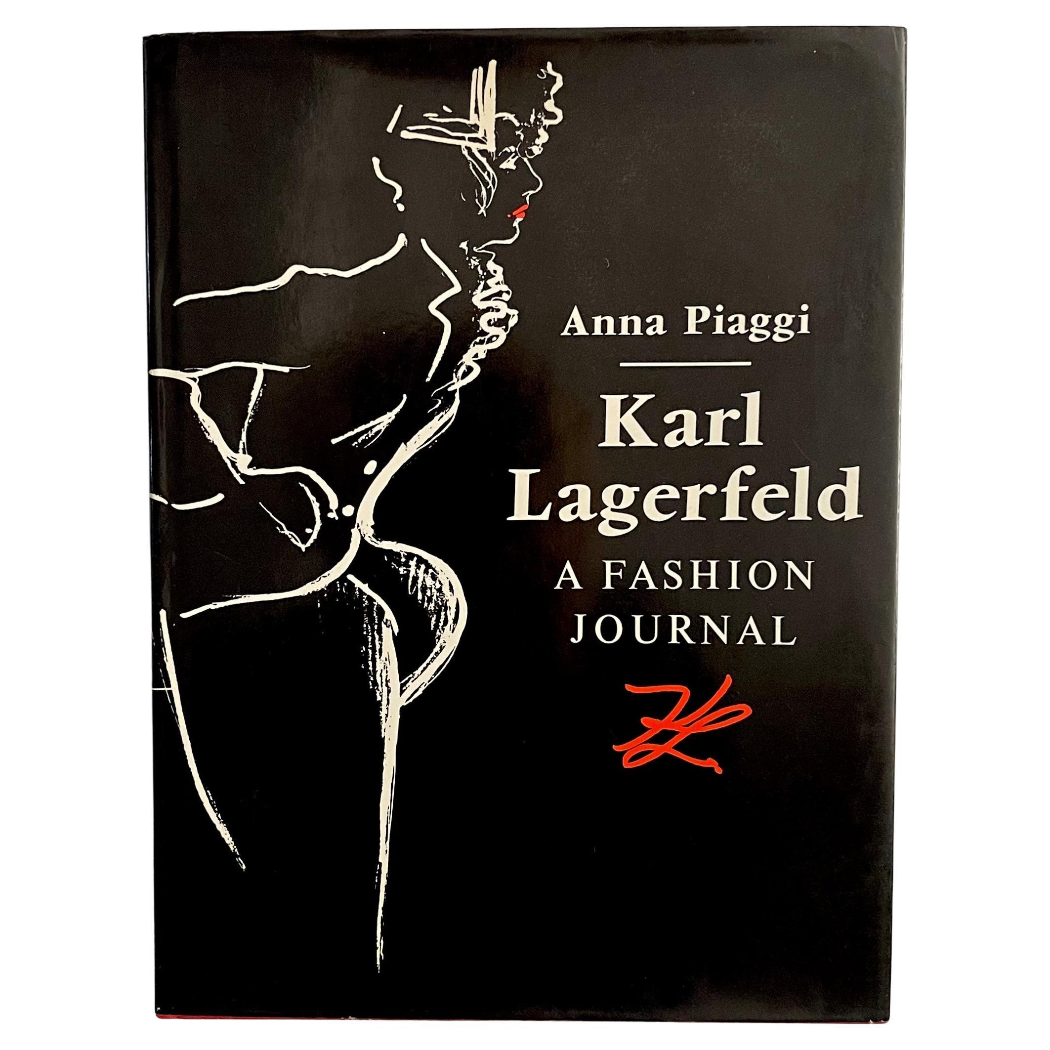 Karl Lagerfeld: a Fashion Journal Anna Piaggi 1st Uk Ed. 1986 For Sale