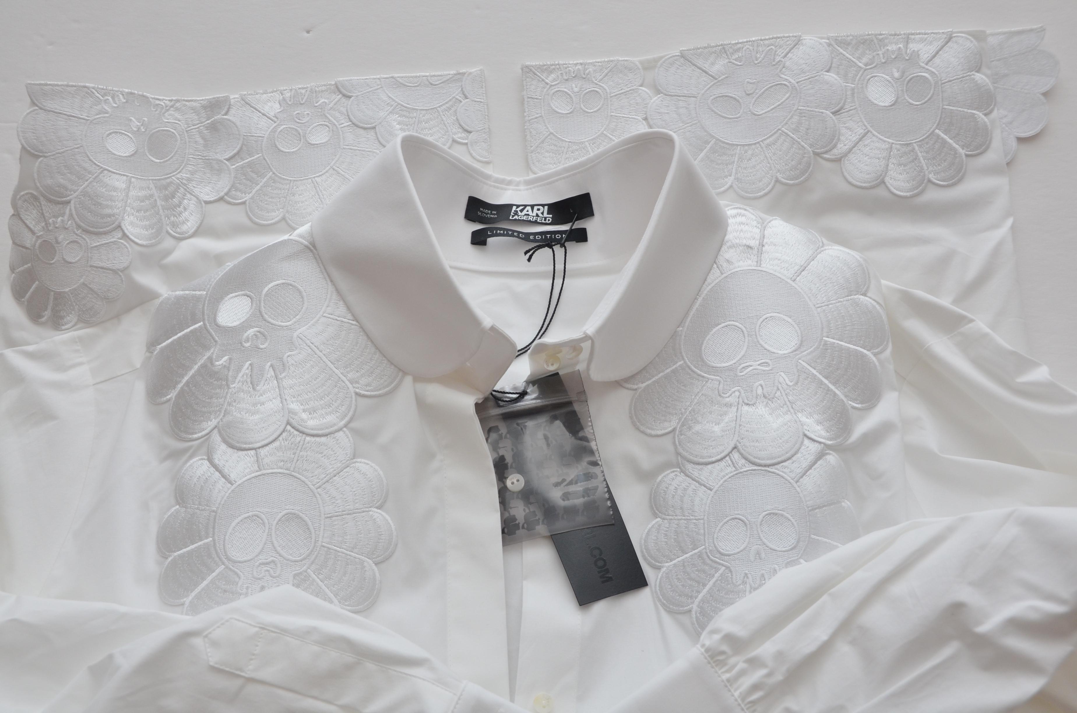 KARL LAGERFELD A Tribute Shirt By Takashi Murakami  New Size M  In New Condition In New York, NY