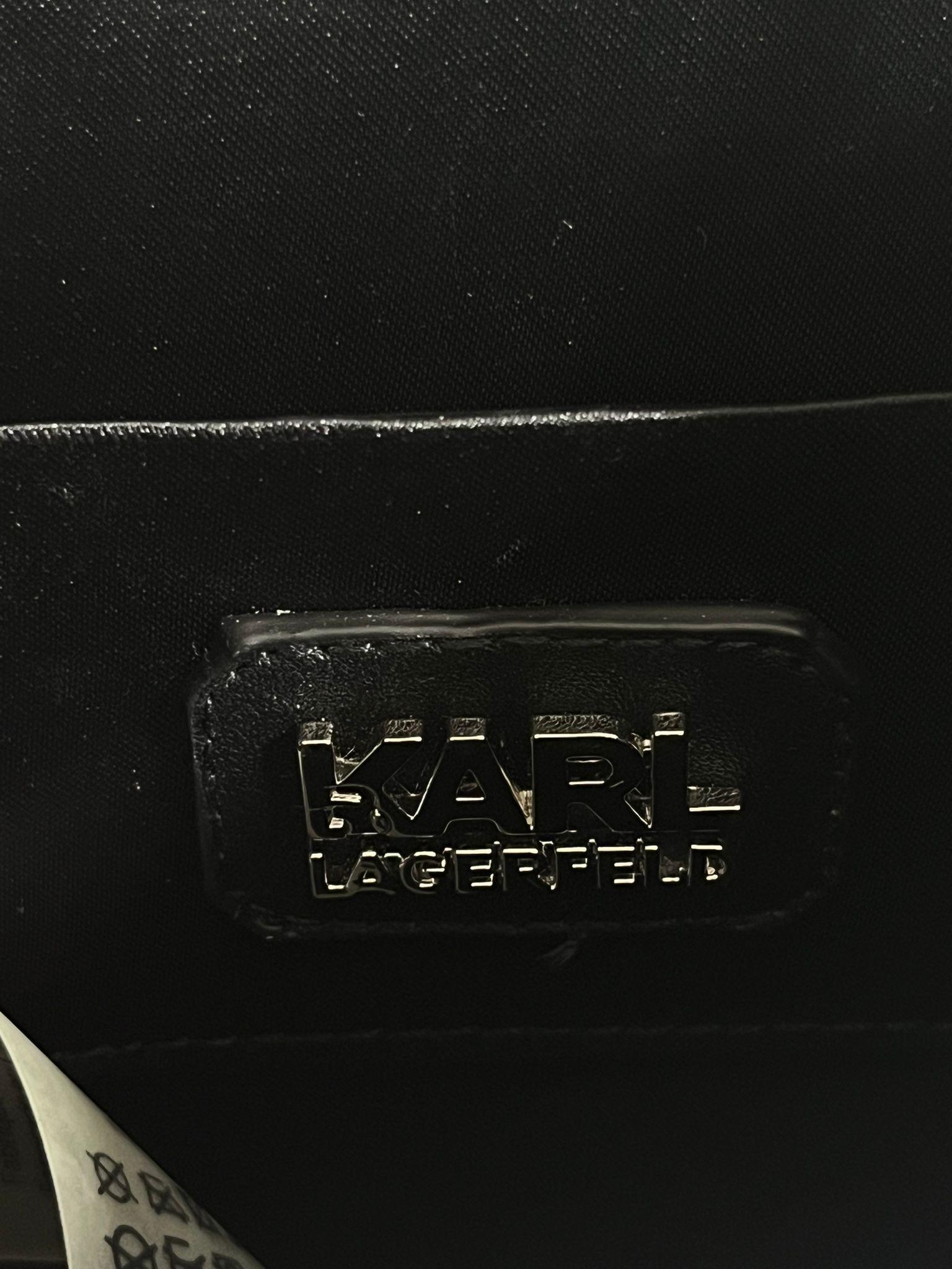 Karl Lagerfeld Acrylic Ikonik Karl Crossbody Bag 4