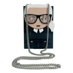 Karl Lagerfeld - Sac à bandoulière en acrylique Ikonik Karl