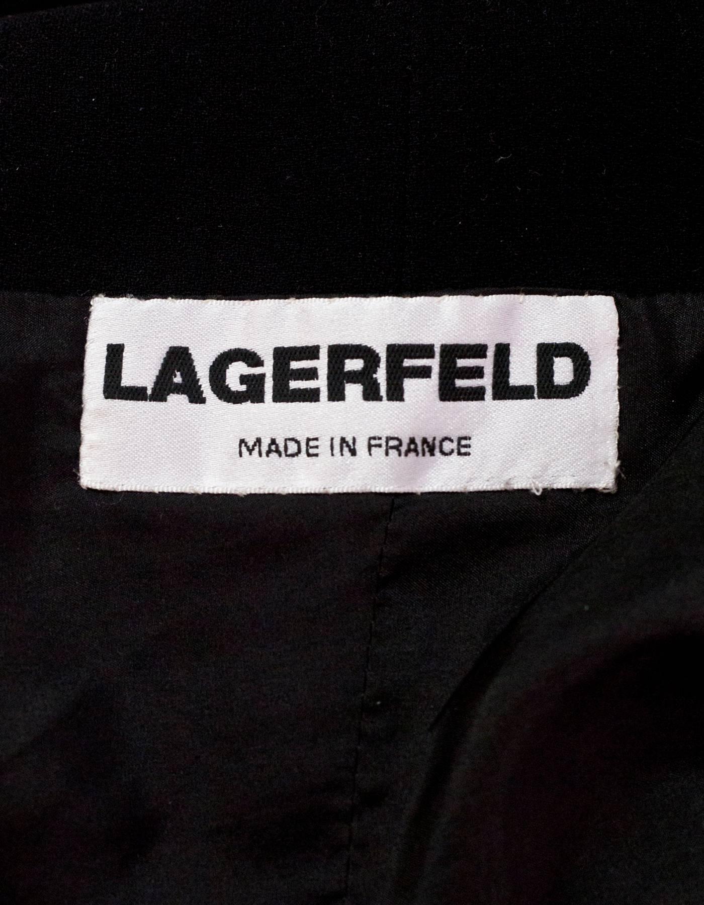 Women's Karl Lagerfeld Black Jacket