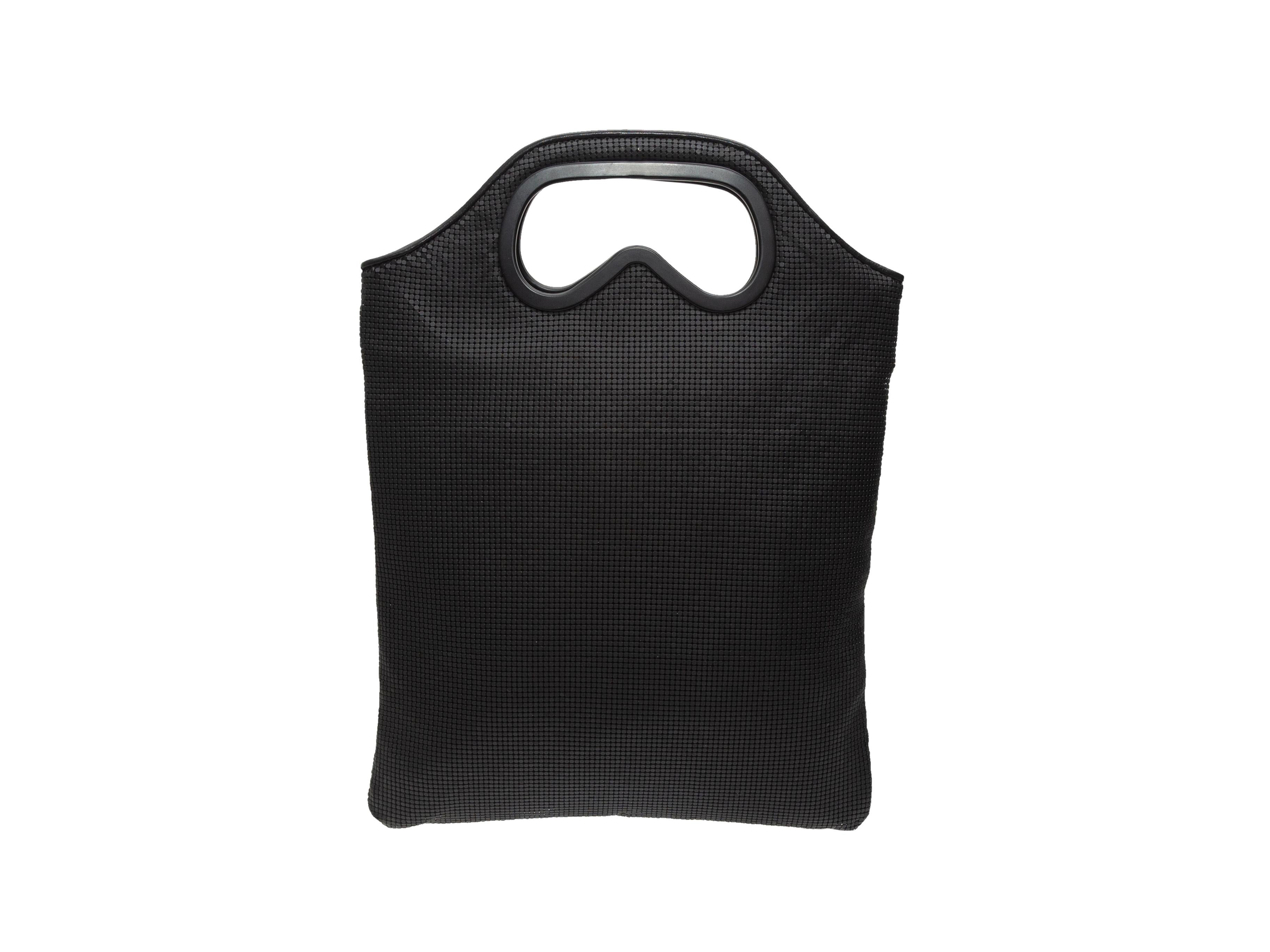 Karl Lagerfeld Schwarz-Weiß-Tasche mit Ketten-Etuidruck in limitierter Auflage 1