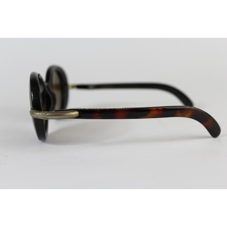 Karl Lagerfeld Brown Acetate Sunglasses