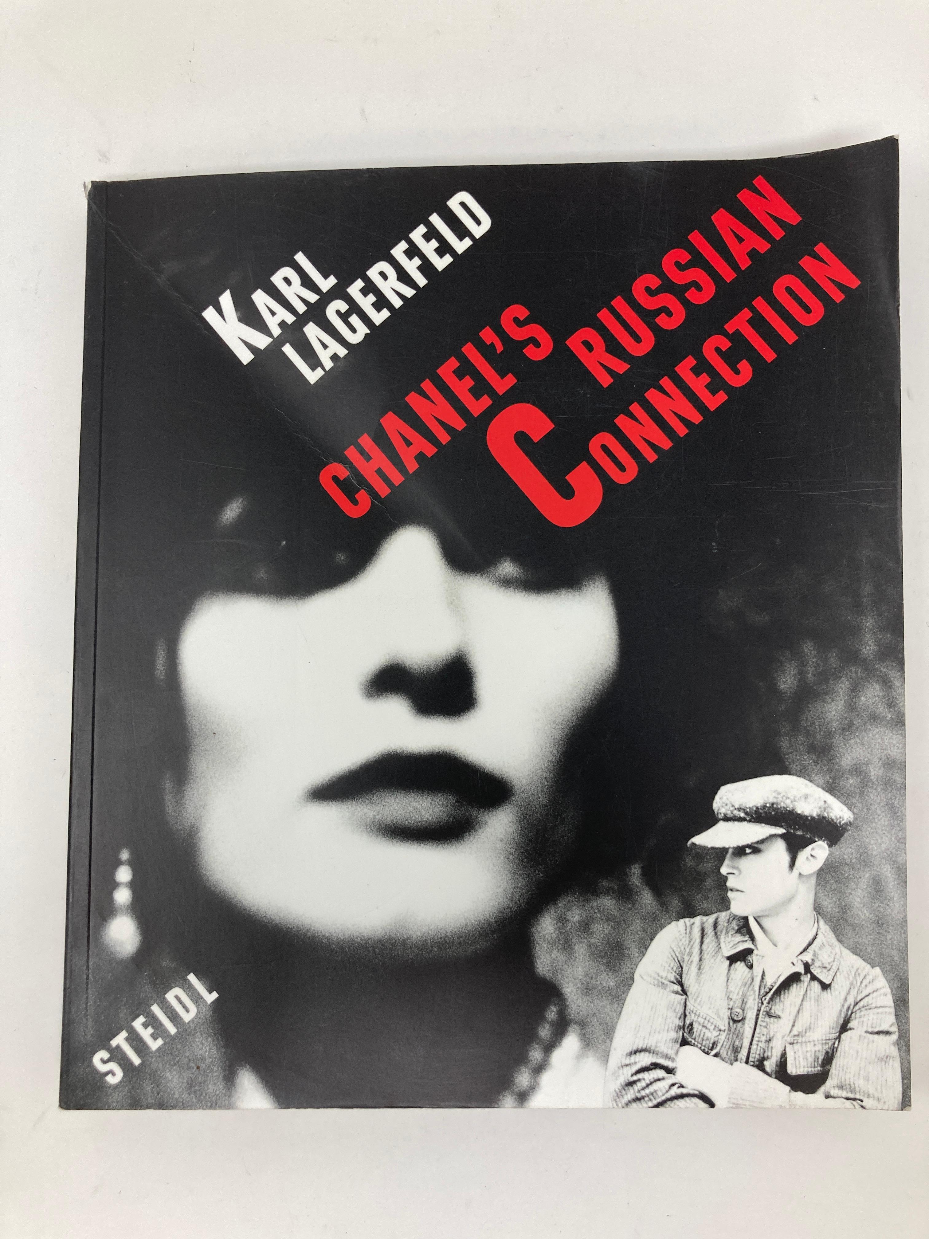 Karl Lagerfeld: Chanel's Russian Connection.
Paperback Book  by Karl Lagerfeld.
Russian Connection is Karl Lagerfeld exploration of all things Russian. The book presents photos by Lagerfeld centred around Paris-Moscou, his 2008/9 Métiers dArts