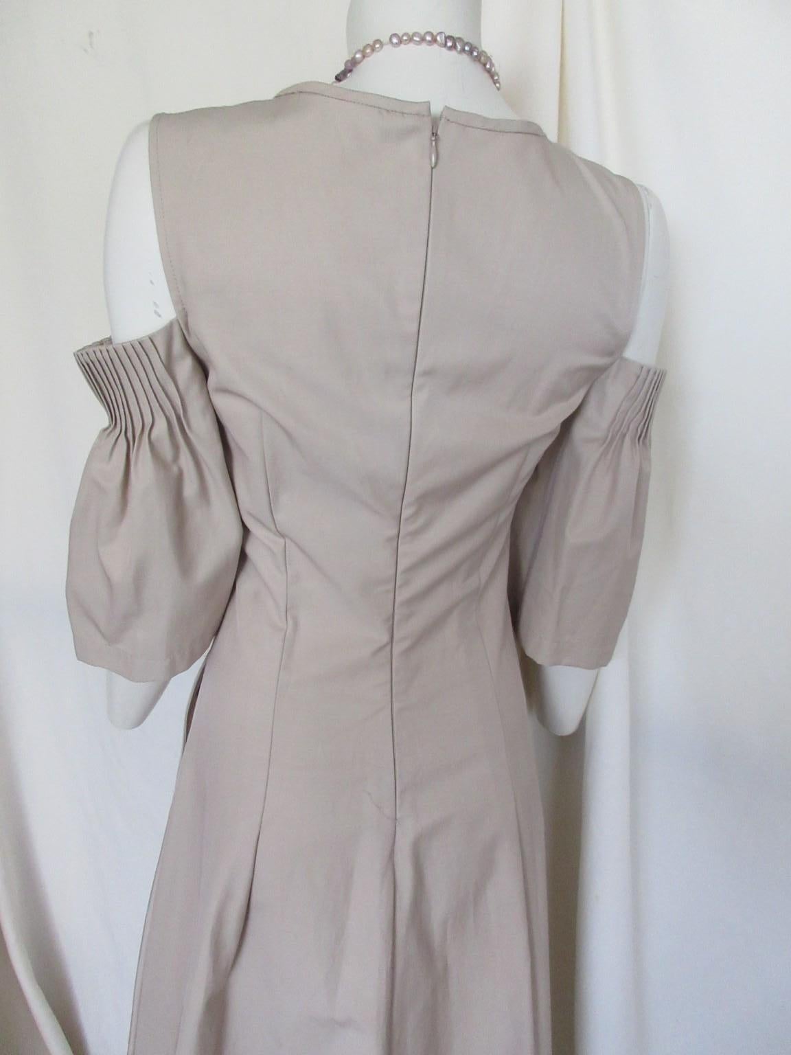 Gray Karl Lagerfeld Chick Summer Dress Small For Sale