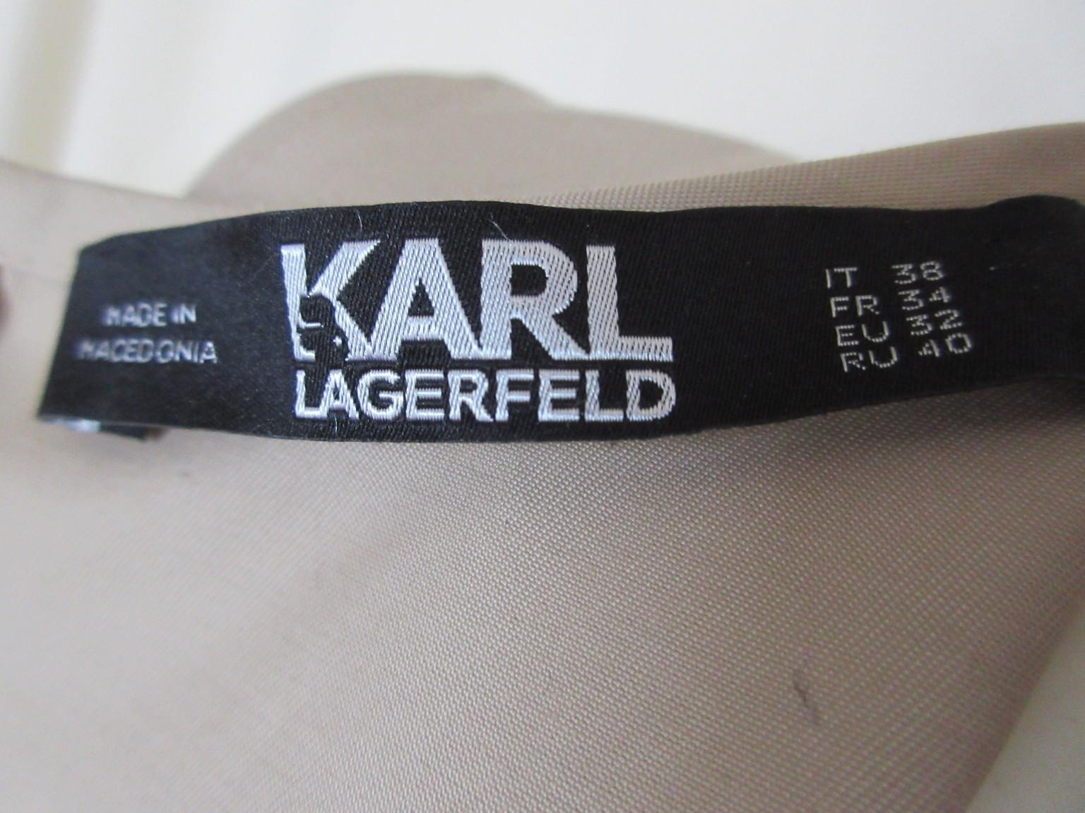 Women's or Men's Karl Lagerfeld Chick Summer Dress Small For Sale