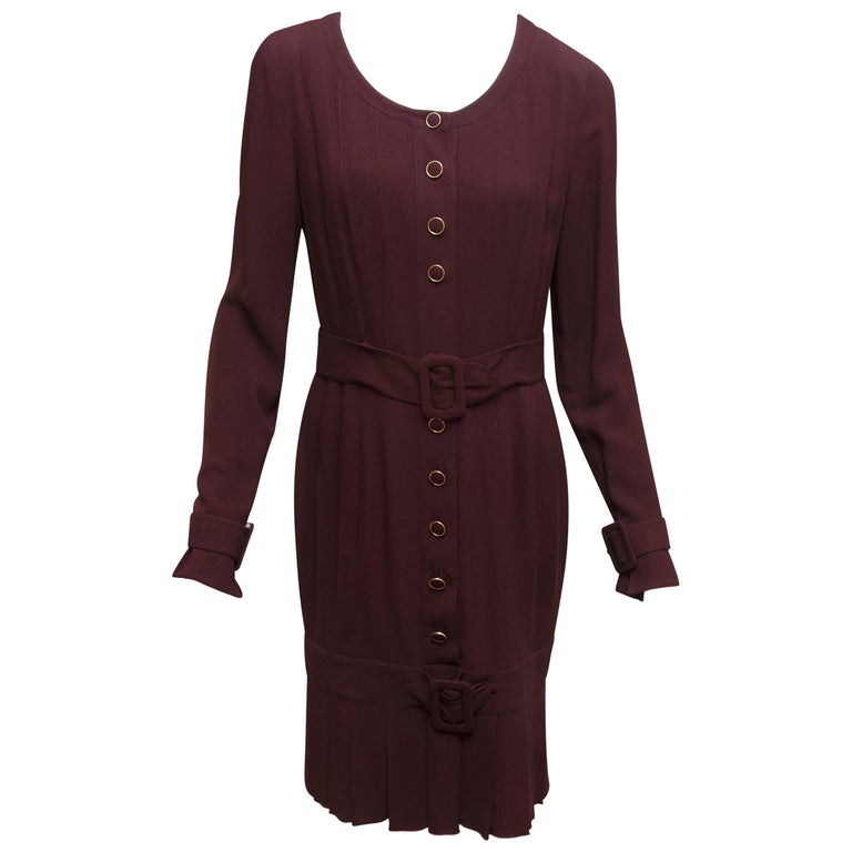 karl lagerfeld purple dress