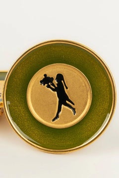 Karl Lagerfeld Earrings in Enamel