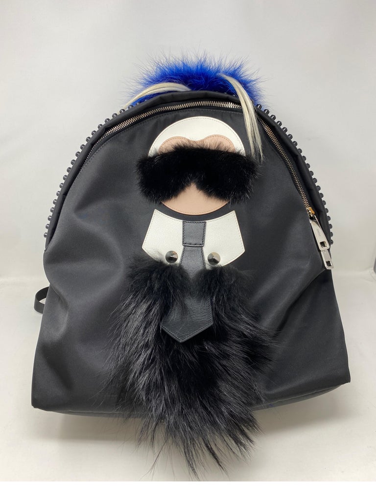 Karl Lagerfeld Fendi Backpack For Sale at 1stDibs | fendi 