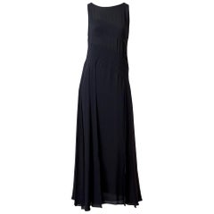 Vintage Karl Lagerfeld for Chanel Chiffon LBD