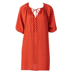 Vintage Karl Lagerfeld for Chloé Printed Silk Tunic
